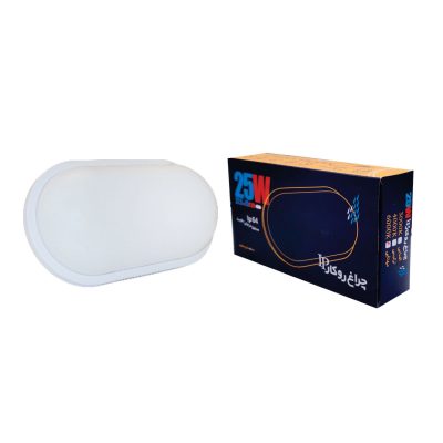 چراغ روکار ضدآب 25 وات زانیس