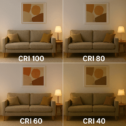 شاخص نمود رنگ در محیط